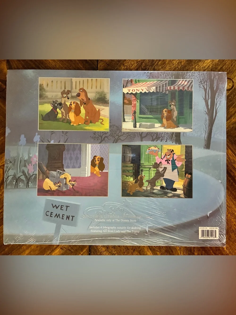 Disney’s Lady and the Tramp Wall Art Prints 2006